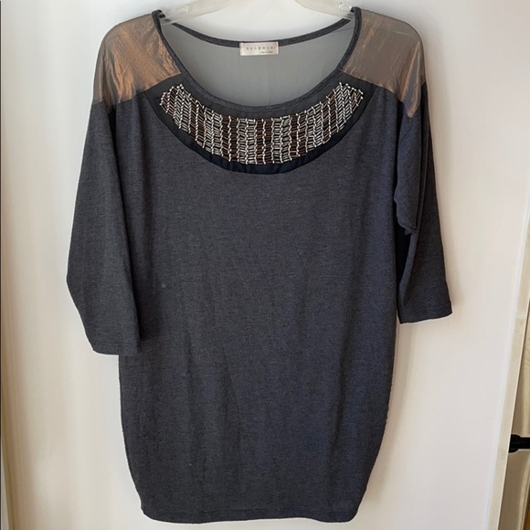 Solemio Sweater with metal bead accents 🍁 - Picture 4 of 12